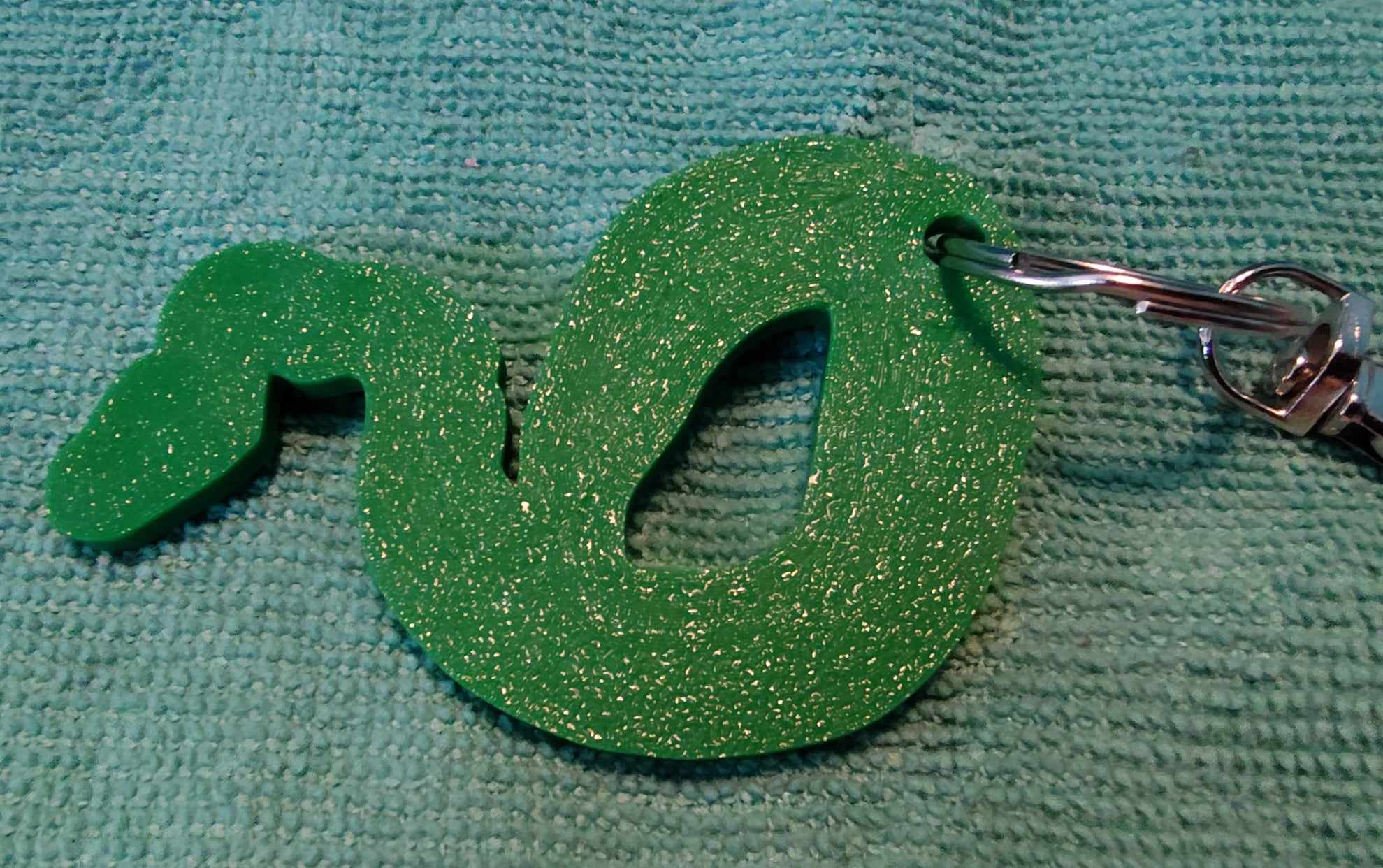 Ball Python Keychain