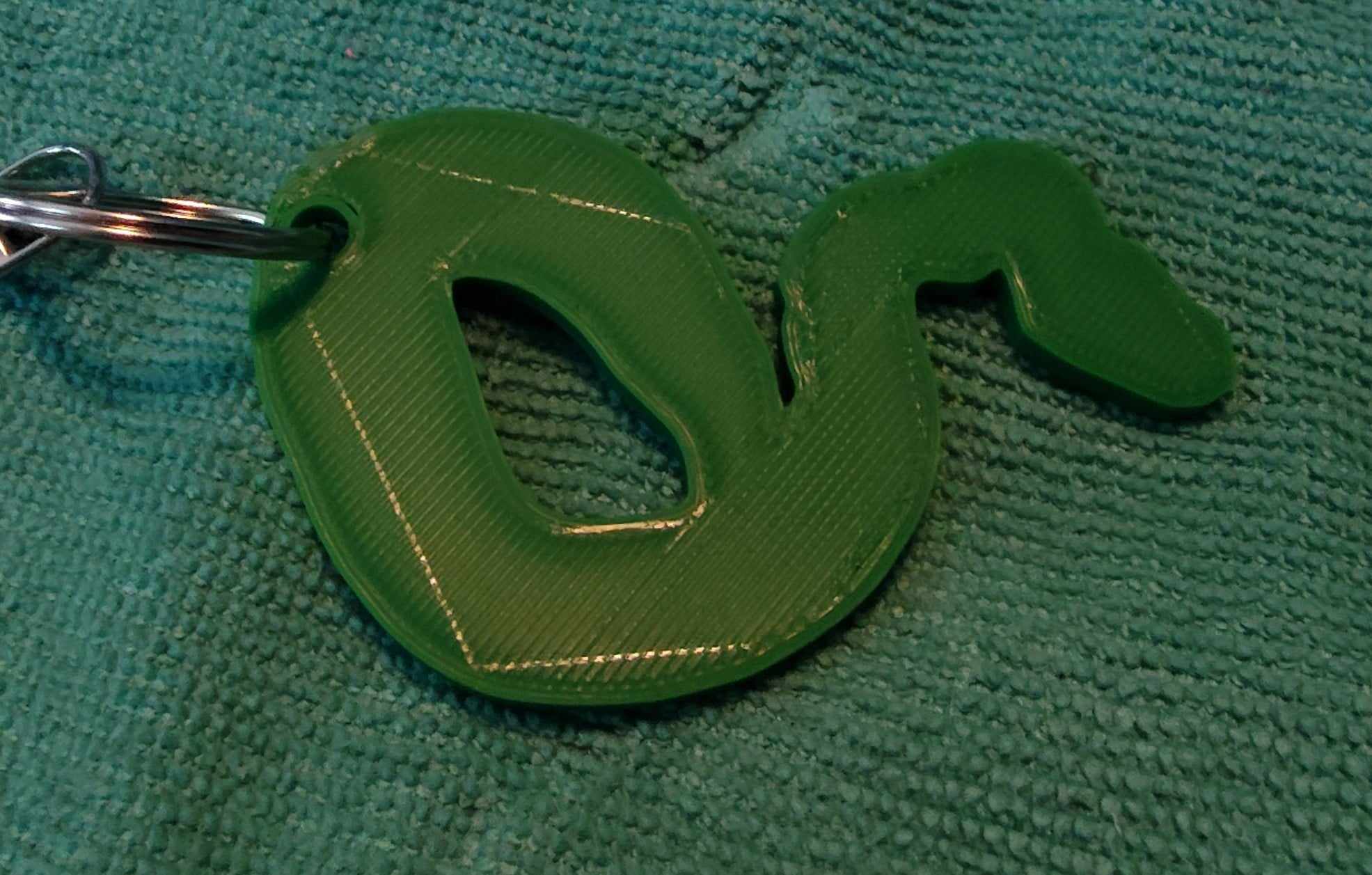 Ball Python Keychain