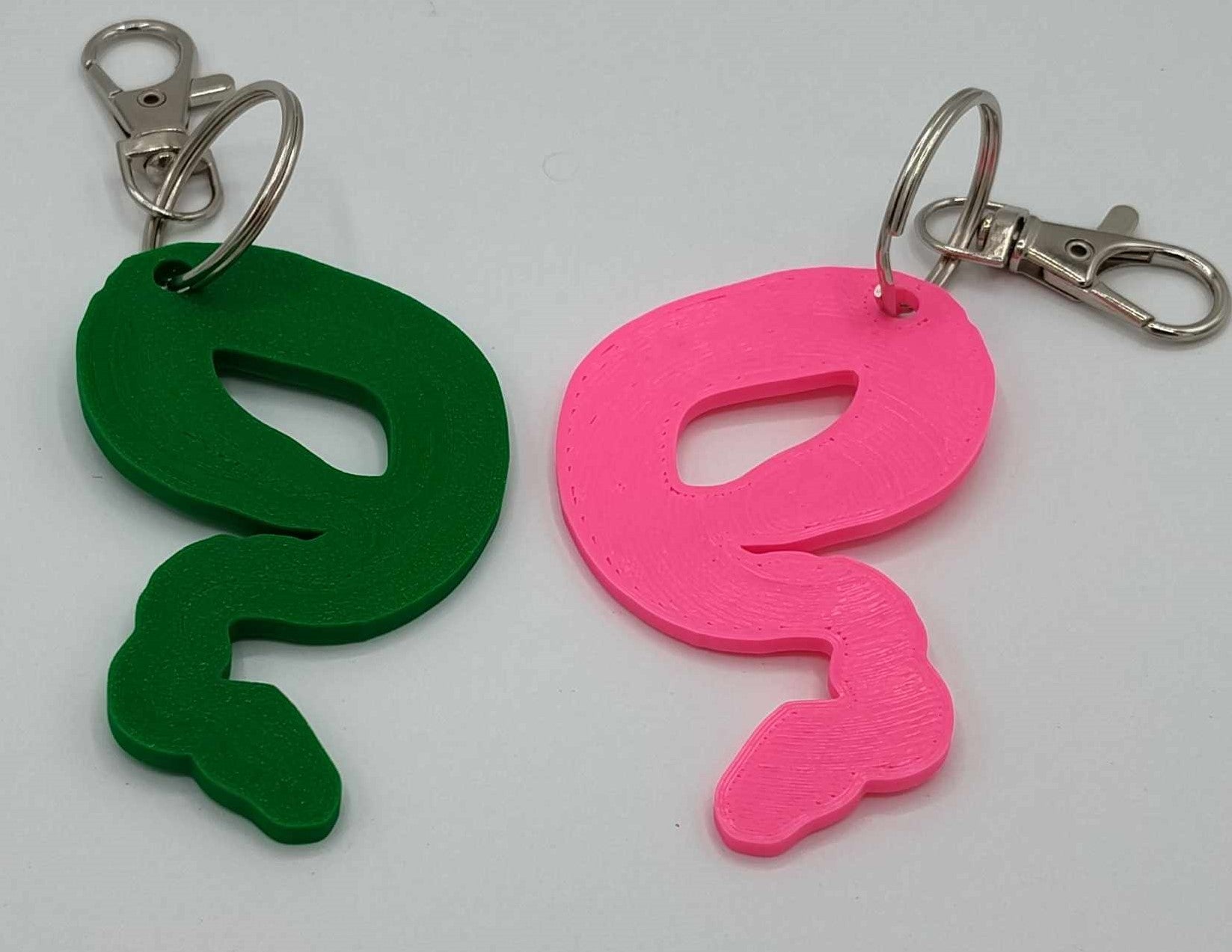 Ball Python Keychain