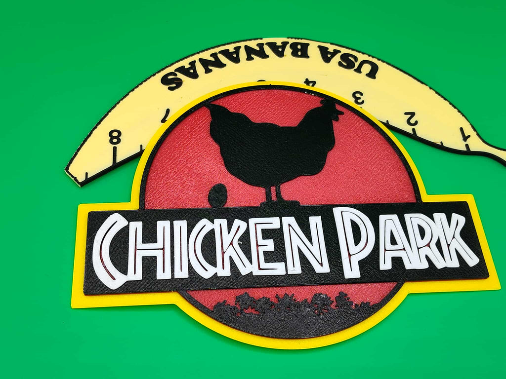Chicken Park Sign