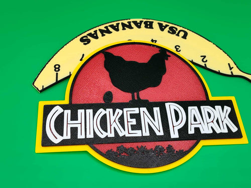 Chicken Park Sign