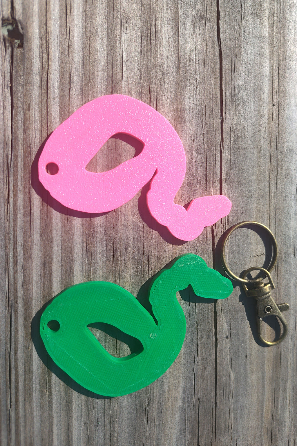 Ball Python Keychain
