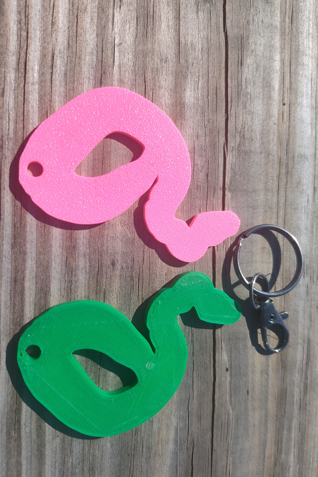 Ball Python Keychain