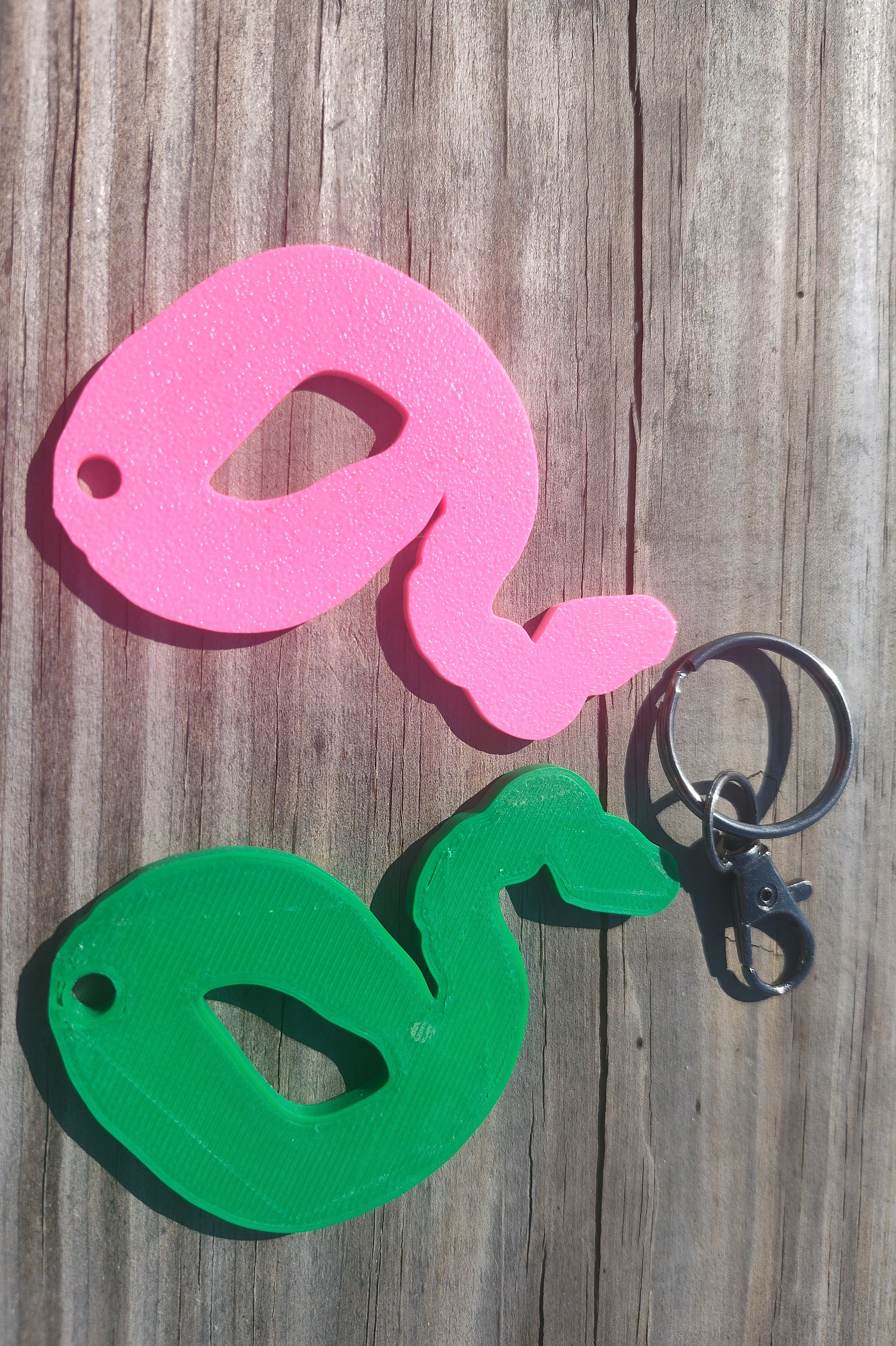 Ball Python Keychain