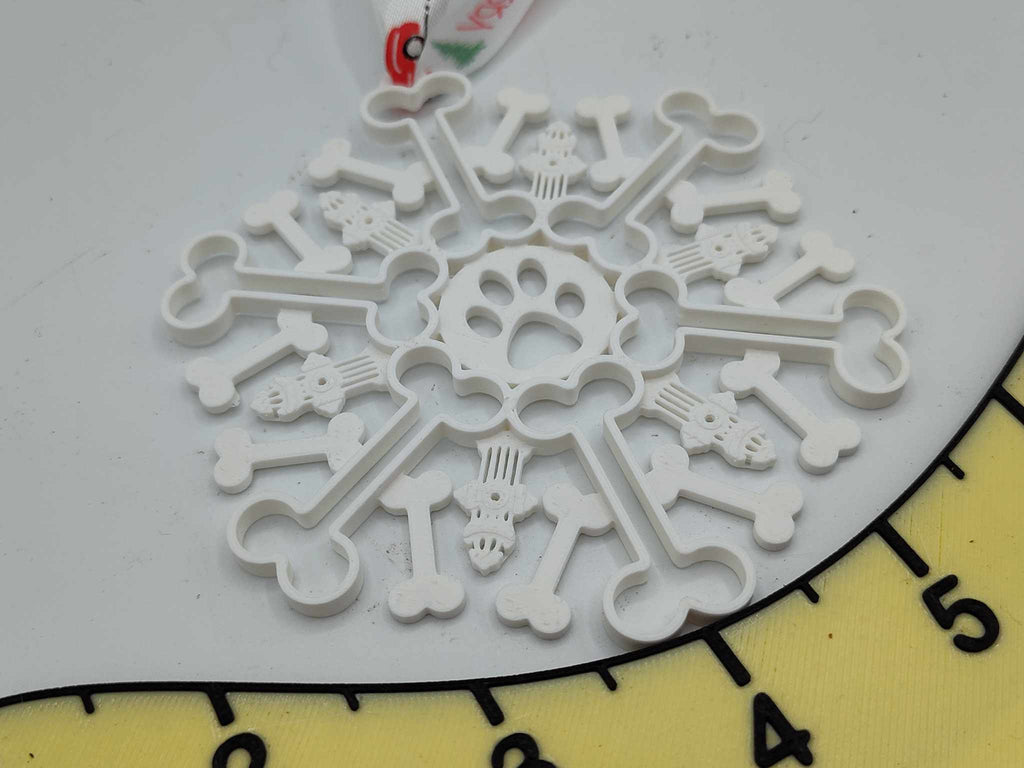 Dog Snow Flake