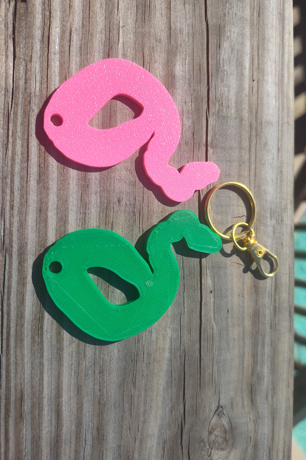 Ball Python Keychain