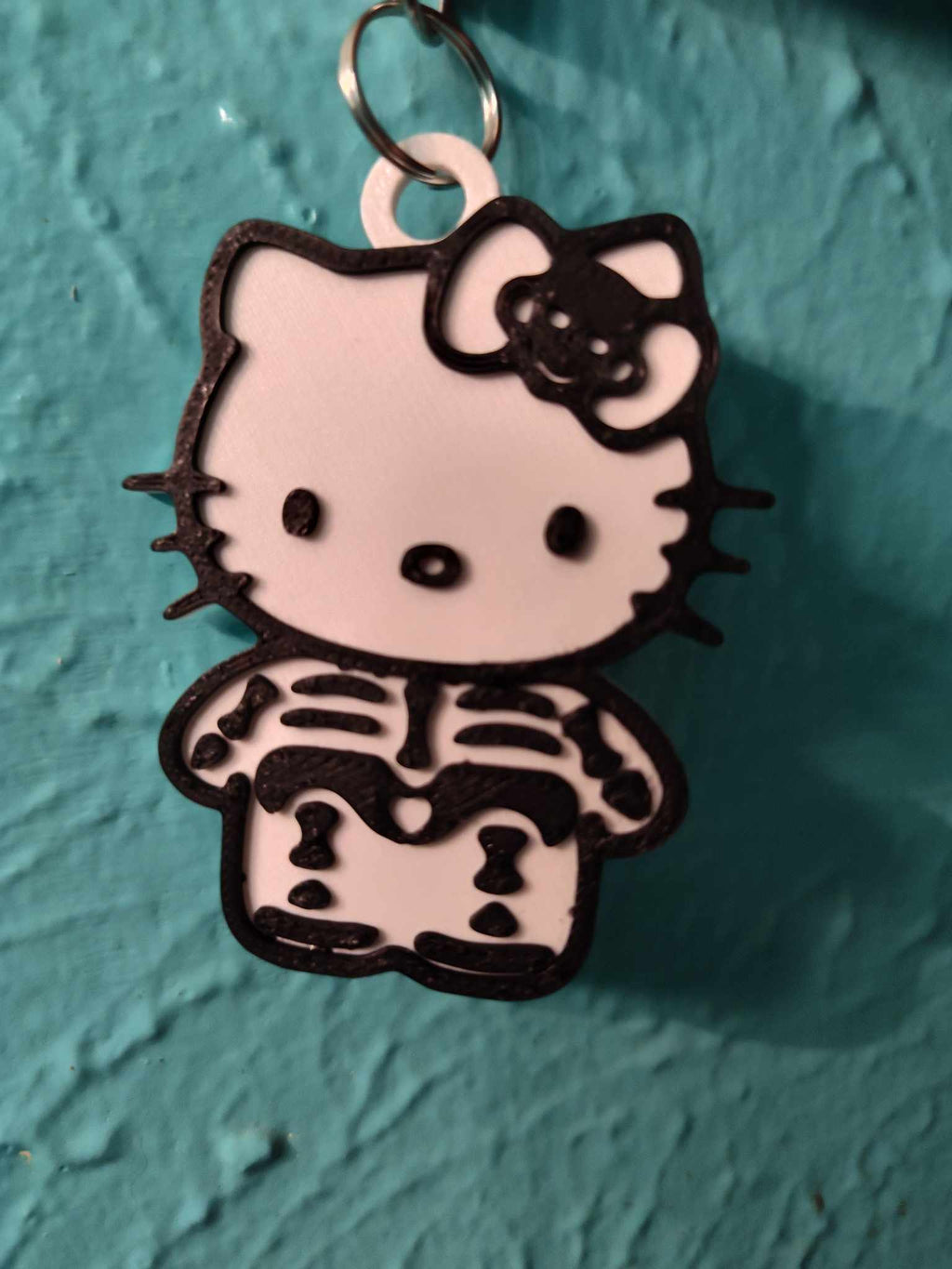 HELLO SKELLY KEYCHAIN