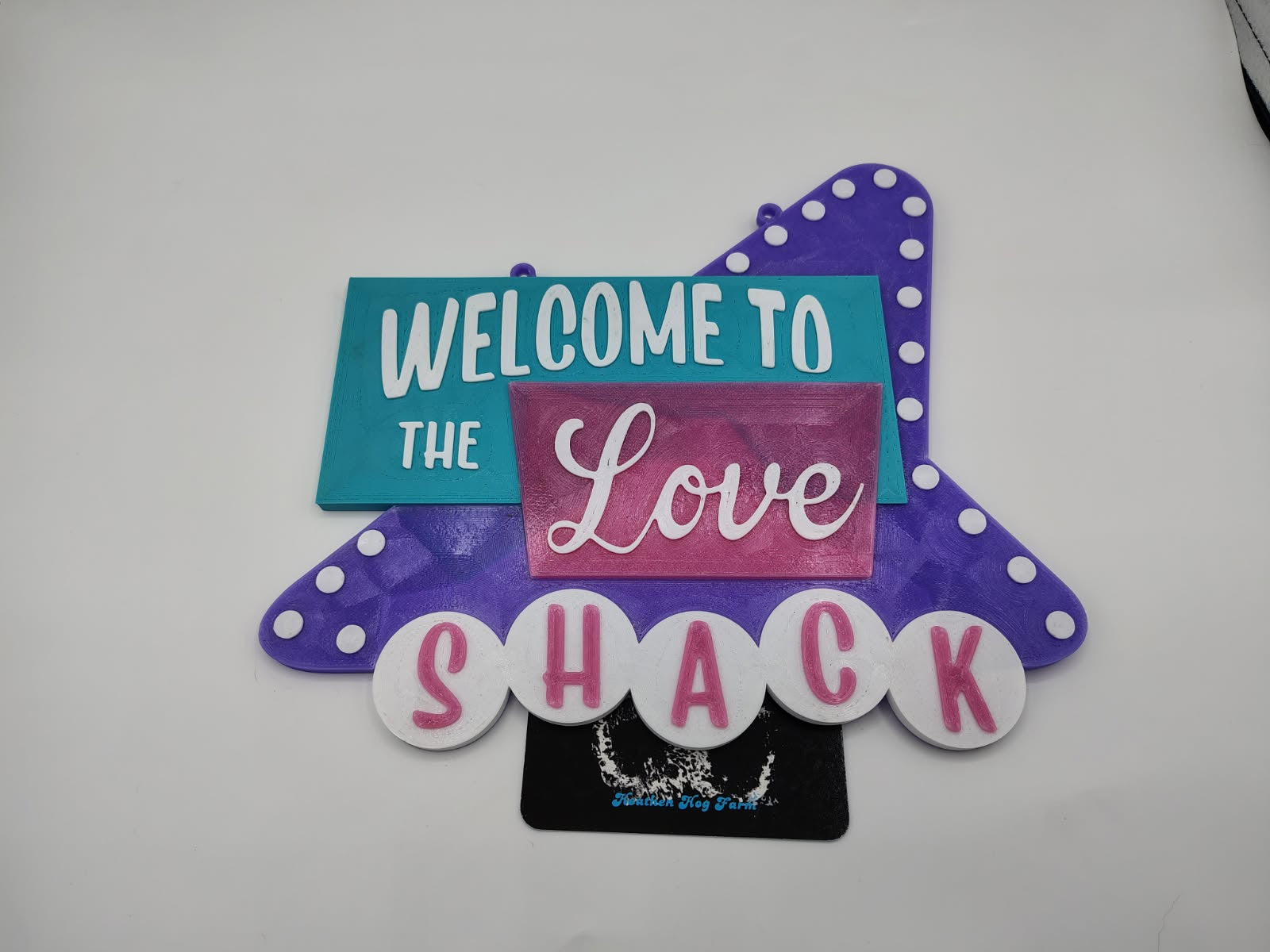The Love Shack Sign