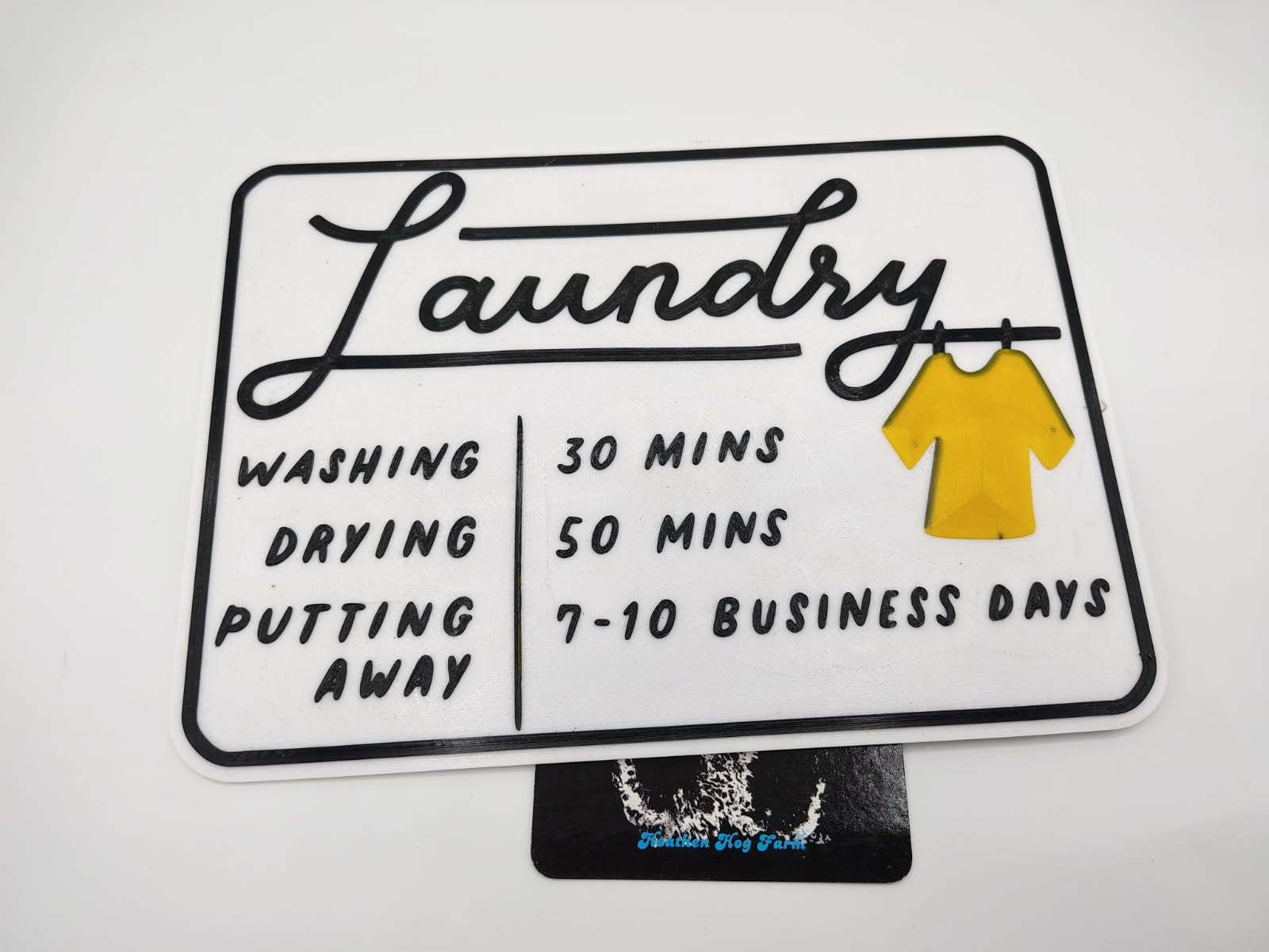 Laundry Sign