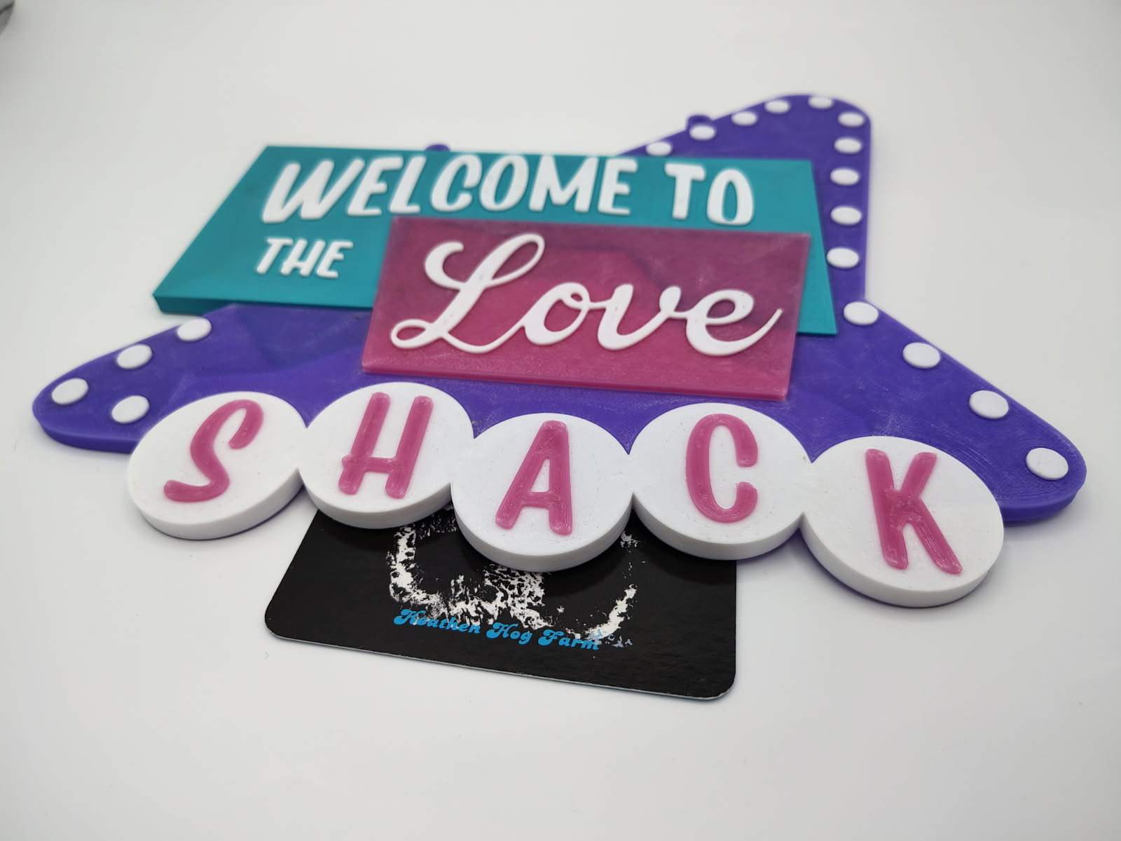 The Love Shack Sign