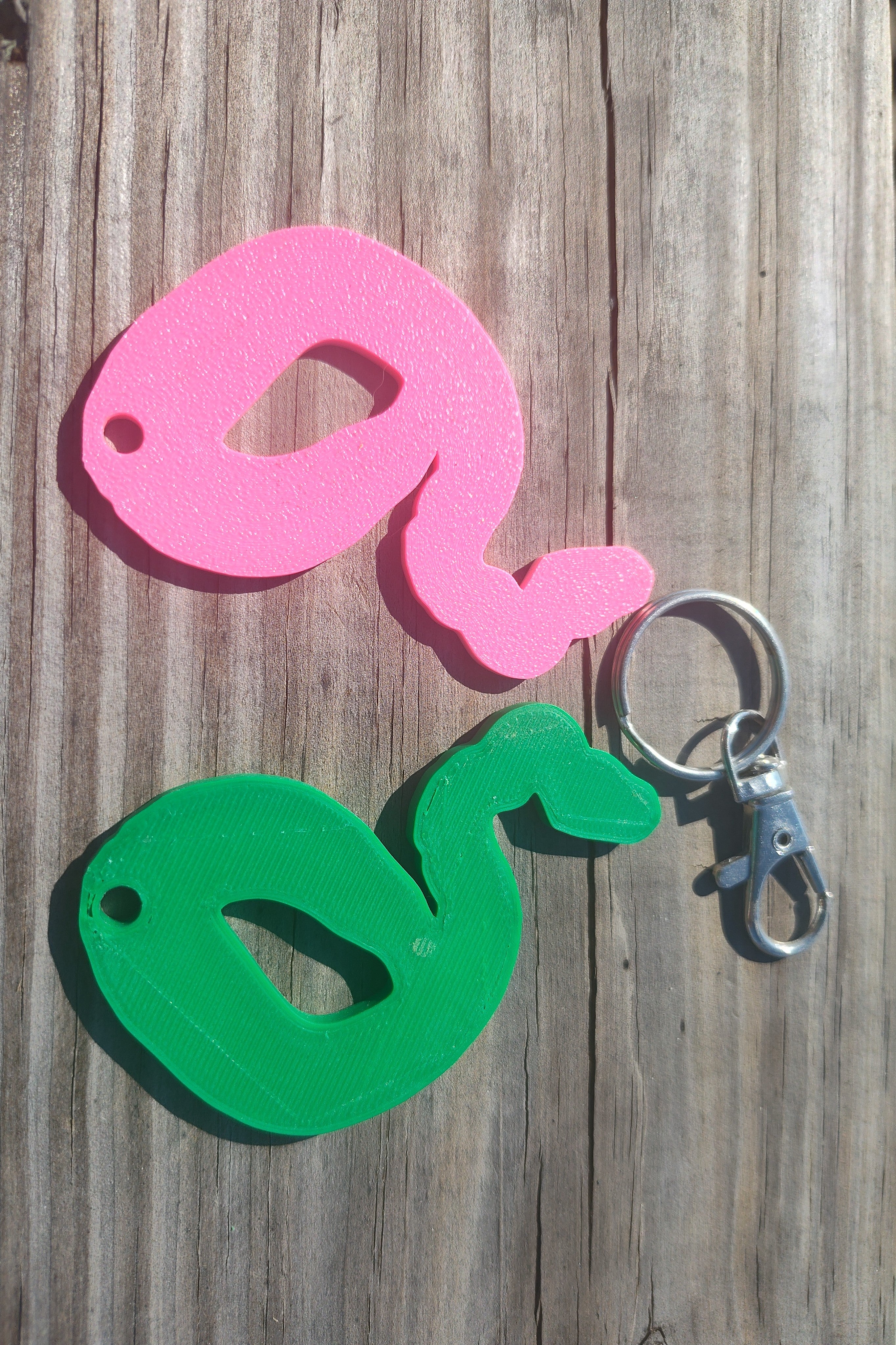 Ball Python Keychain