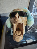 Zombie Gamer Skull